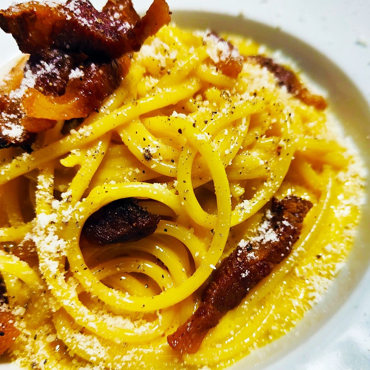 Anche a Napoli si fa la carbonara