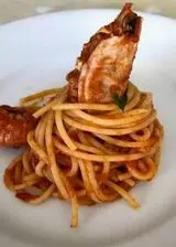 Ricetta Spaghetto al sugo di gambero