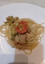 Ricetta Spaghetti tonno e zucchine trifolate