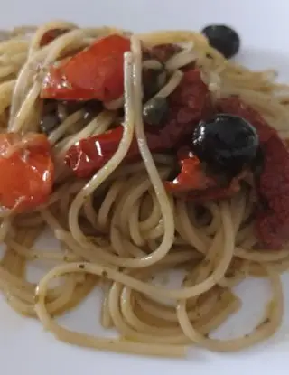 Ricetta Spaghetti alla Puttanesca rivisitati di monello