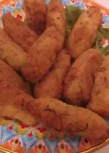 Ricetta Crocchette di verdura fritte e mangiate