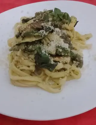 Ricetta Scialatelli con pesto di noci e zucchine di monello