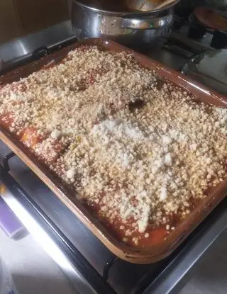 Ricetta Parmigiana di Melanzana farcita di carne e formaggi di monello