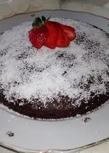 Ricetta Torta cioccolato con crema e cocco rapè