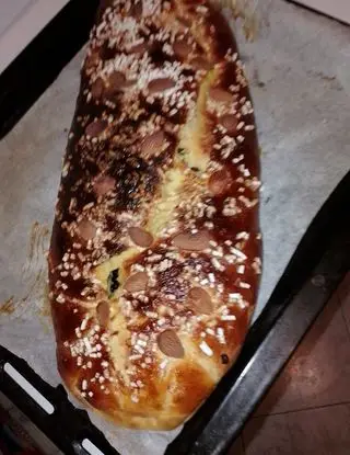 Ricetta Brioches gigante farcita di monello