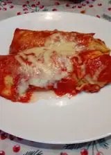 Ricetta Cannelloni di Creps ripieni di carne