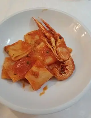 Ricetta Calamarata con sugo agli scampi di monello