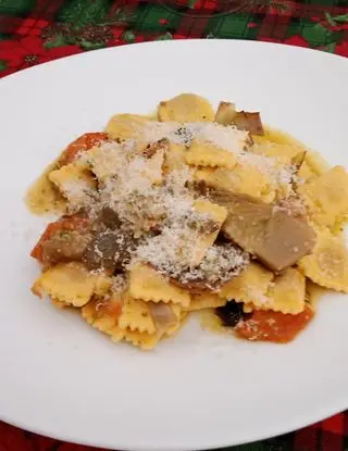 Ricetta Ravioli con sugo ai carciofi e Pecorino Romano di monello