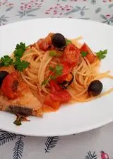 Ricetta Spaghetti al sugo di pesce spada