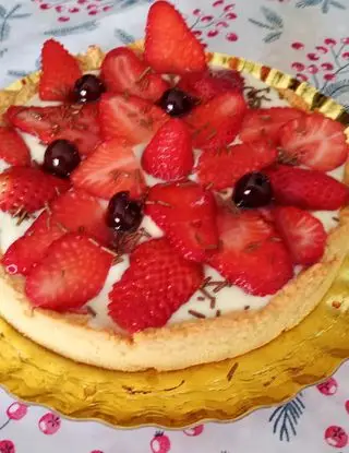 Ricetta Crostata di fragole con crema al limone e Amarene Fabbri di monello