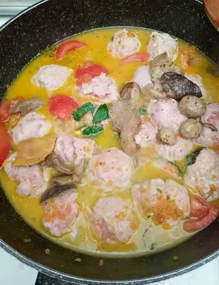 Ricetta Polpette al sugo con funghi porcini di monello