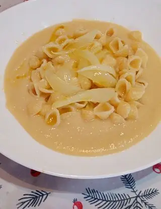 Ricetta Strepitosa crema di fave con pasta di monello