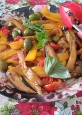 Ricetta Spadellata di Melanzane e Peperoni
