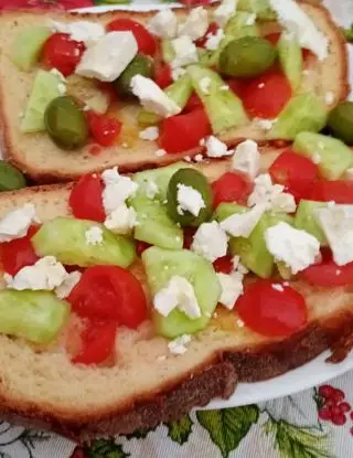 Ricetta Pane Pugliese di Semola bruschettato di monello