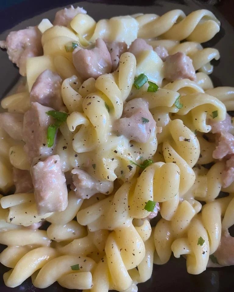 Gran Fusillo con salsiccia&crema di patate e provola