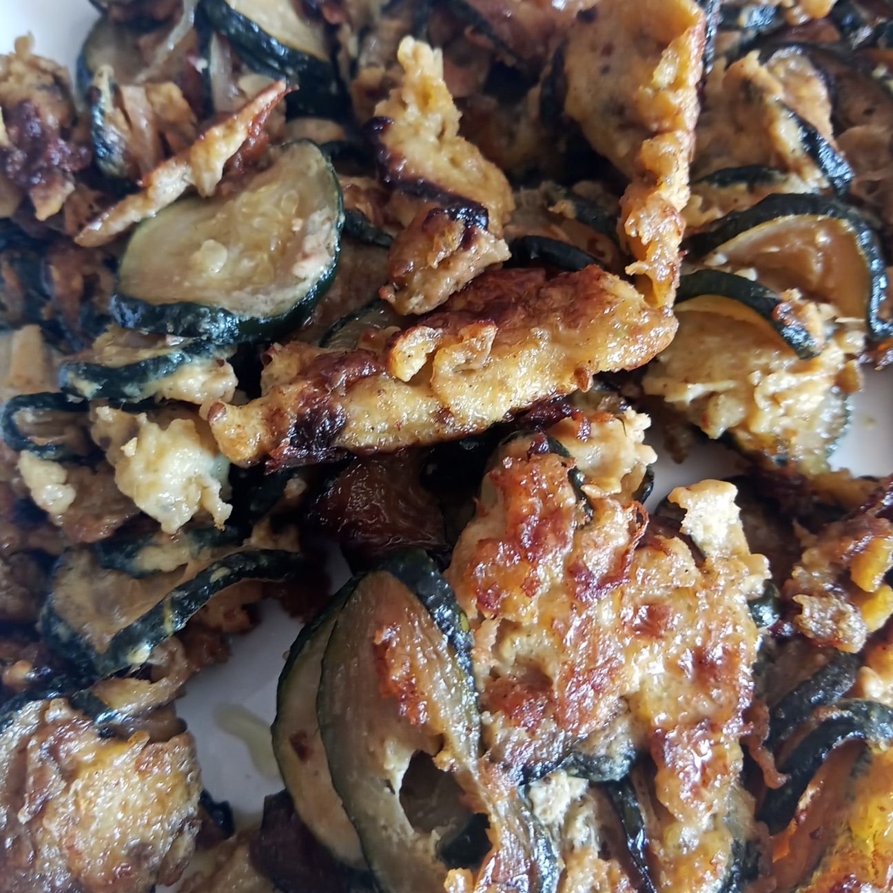 Zucchine strapazzate