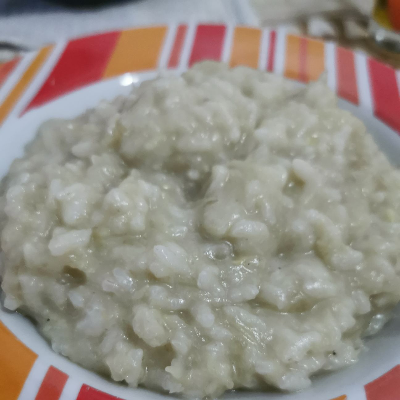 Risotto con crema di finoçchi