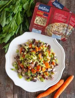 Ricetta Insalata di polpo con Edelblu Cubes Bergader di m.cheffa