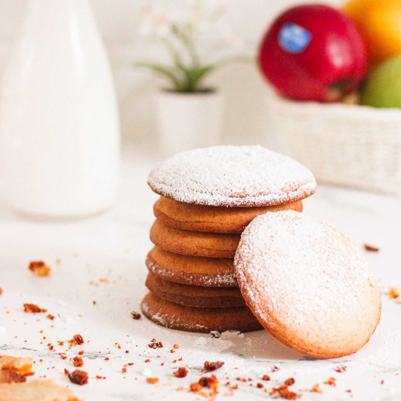 Biscotti cuor di mela
