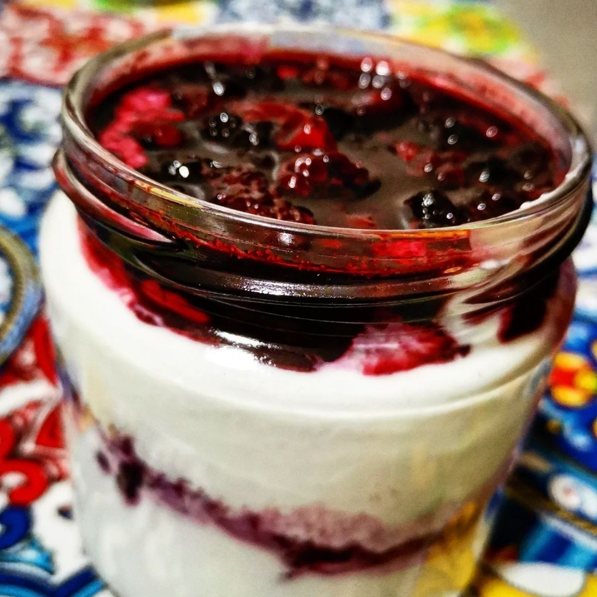 Cheesecake ai frutti di bosco
