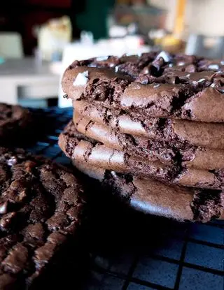 Ricetta Cookies + brownies = Coonies di daniela_simile