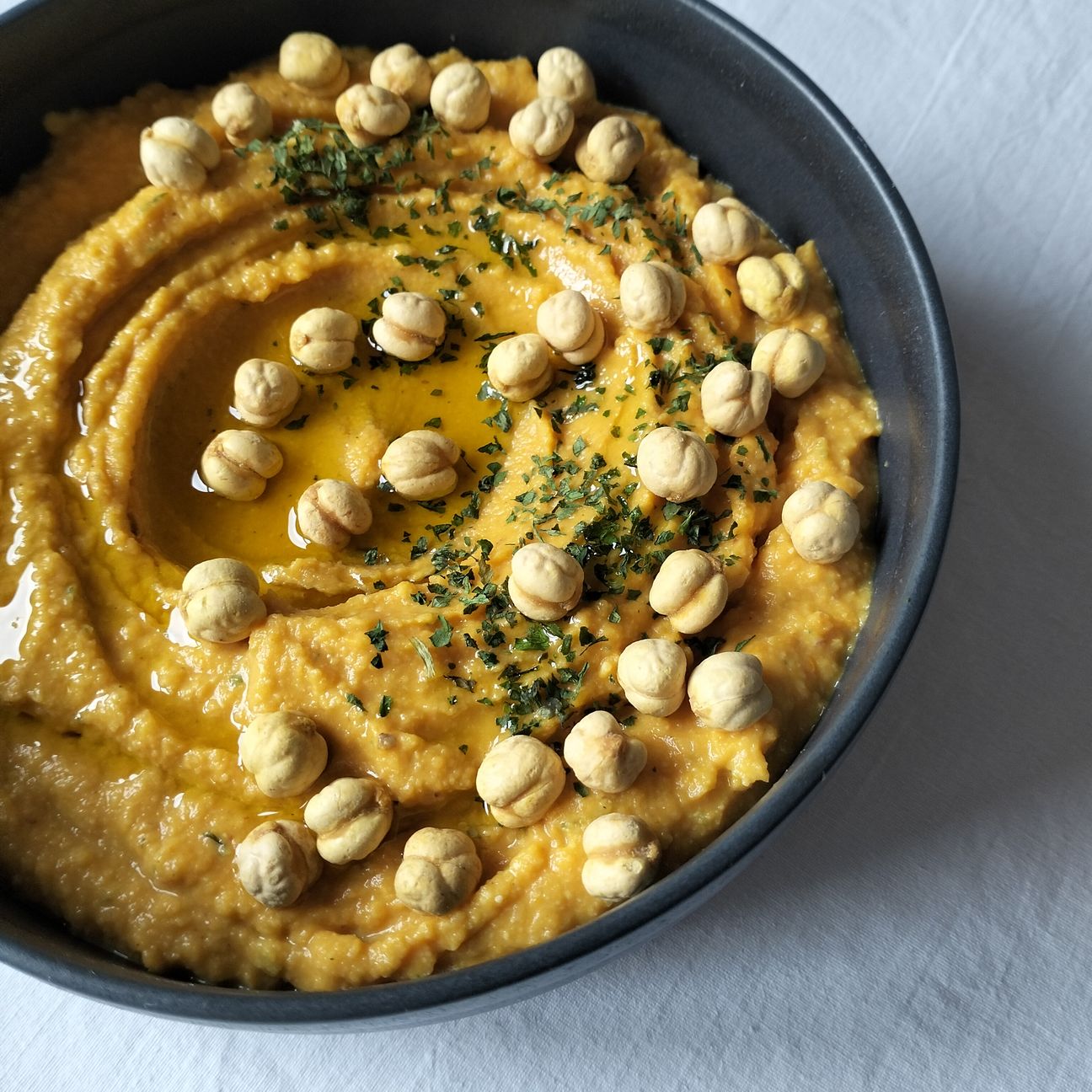 Hummus di zucca e Ceci