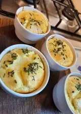 Ricetta Soufflé al gorgonzola ed erba cipollina