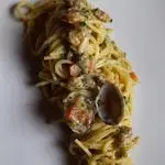 Ricetta Spaghetto crema di zucchina e vongole