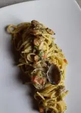 Ricetta Spaghetto crema di zucchina e vongole