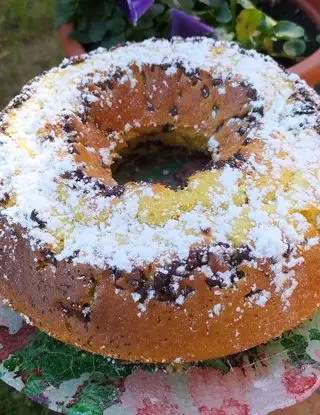 Ricetta Ciambellone con gocce di cioccolato di Yleniaiori