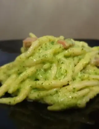 Ricetta Trofie zucchine e speck di nino78