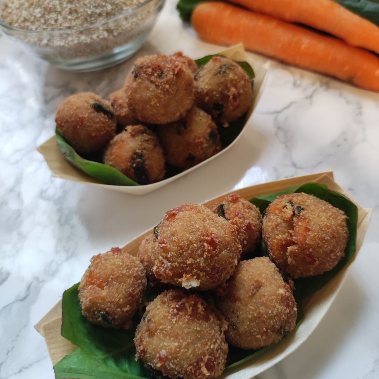 Polpette di quinoa e verdure