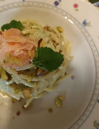 Ricetta Tonnarelli e tartare di salmone di matteo9964