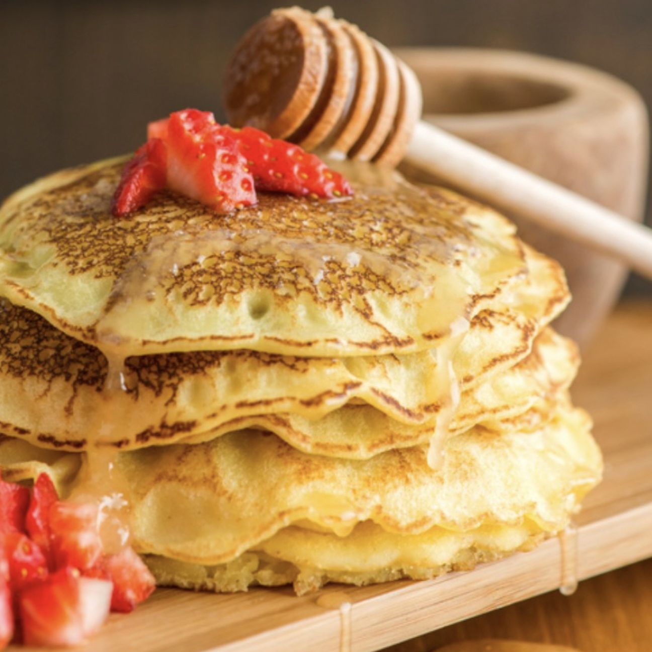 Pancake senza glutine e senza lattosio