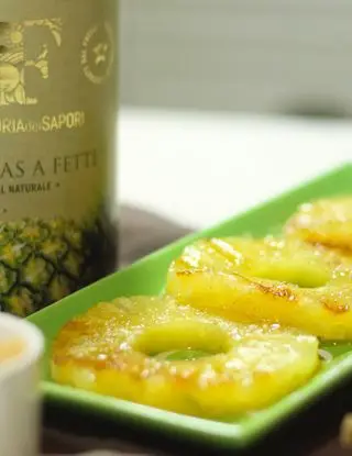 Ricetta Ananas grigliato con miele e cannella di fattoriadeisapori