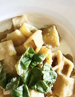 Ricetta Pasta con crema di melanzane e burrata di fooddiary1990