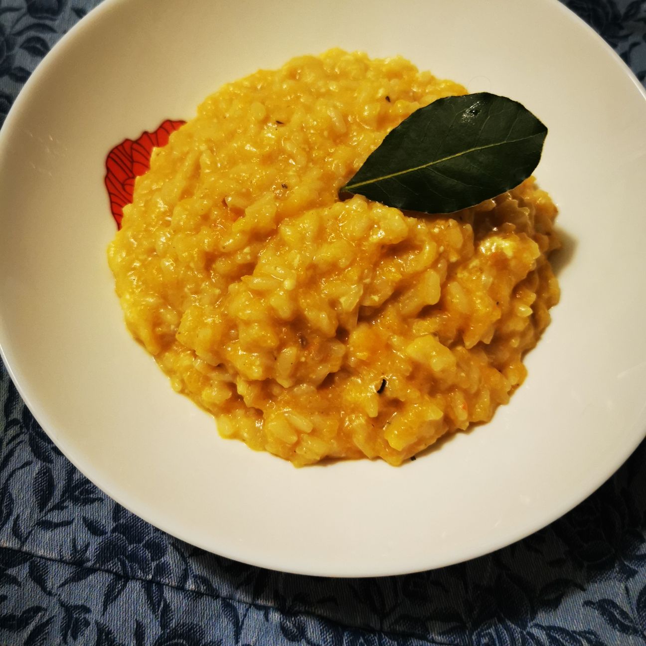 Risotto alla zucca con stracchino
