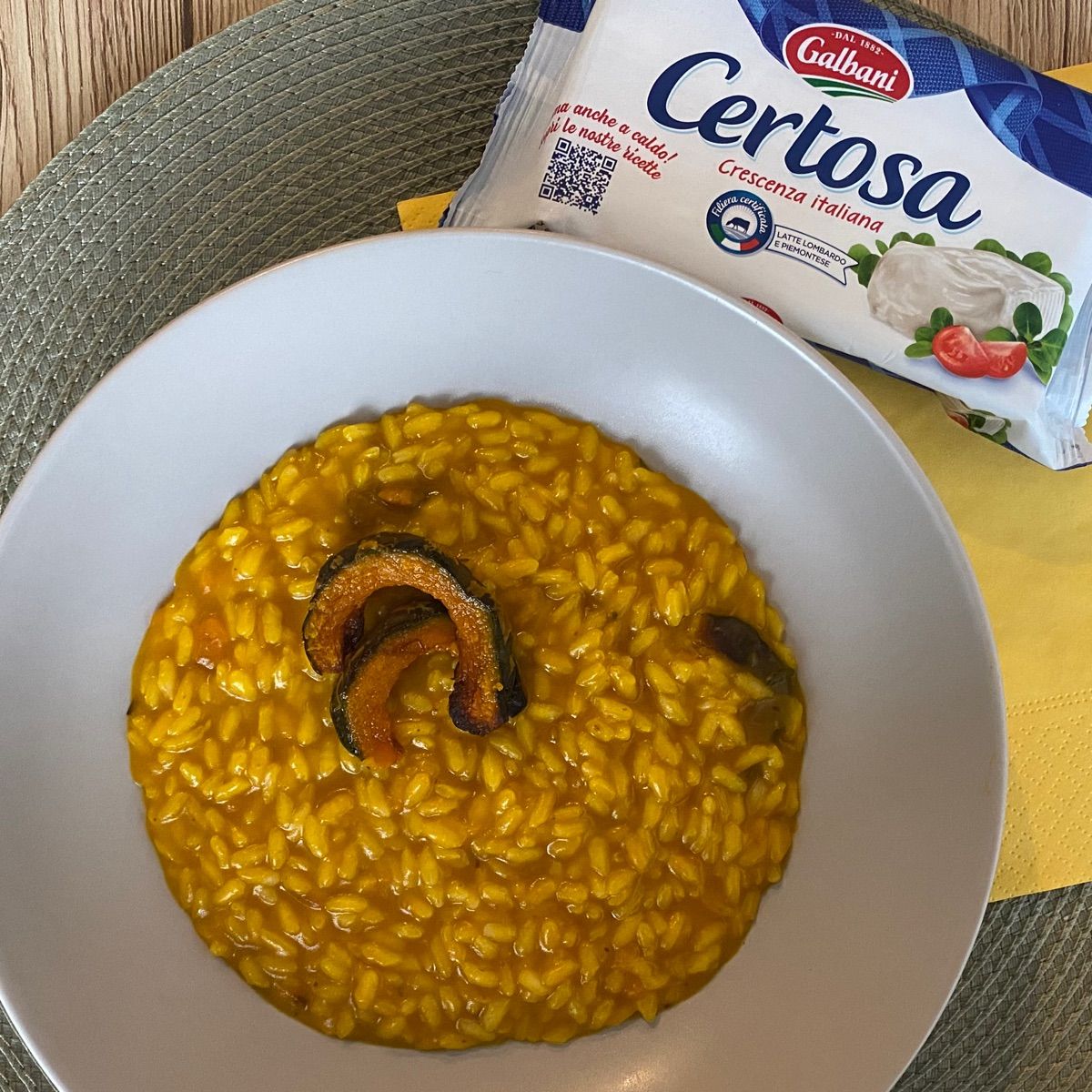 Risotto alla zucca