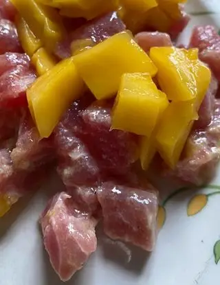 Ricetta Tartare di tonno con mango di simone