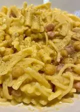Ricetta Cecetta: pasta ceci e pancetta!