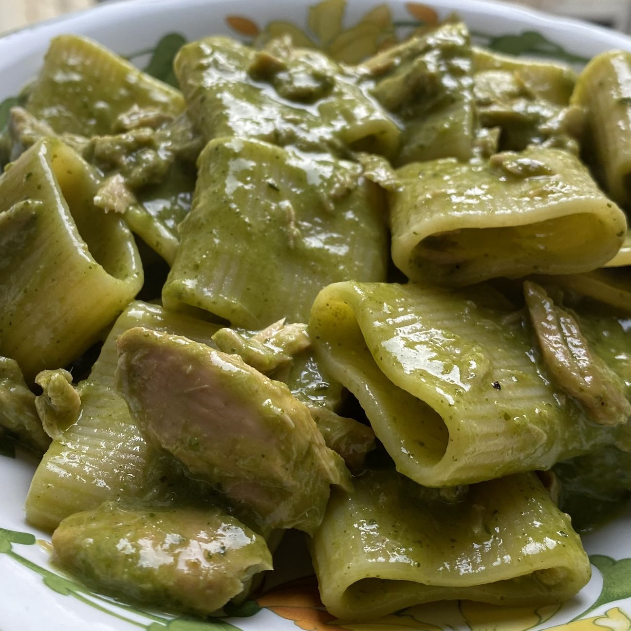 Mezzi paccheri rigati alla Carlofortina (versione facile)