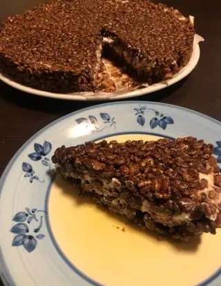 Ricetta Cheesecake con riso soffiato mascarpone e nutella di sarac1998