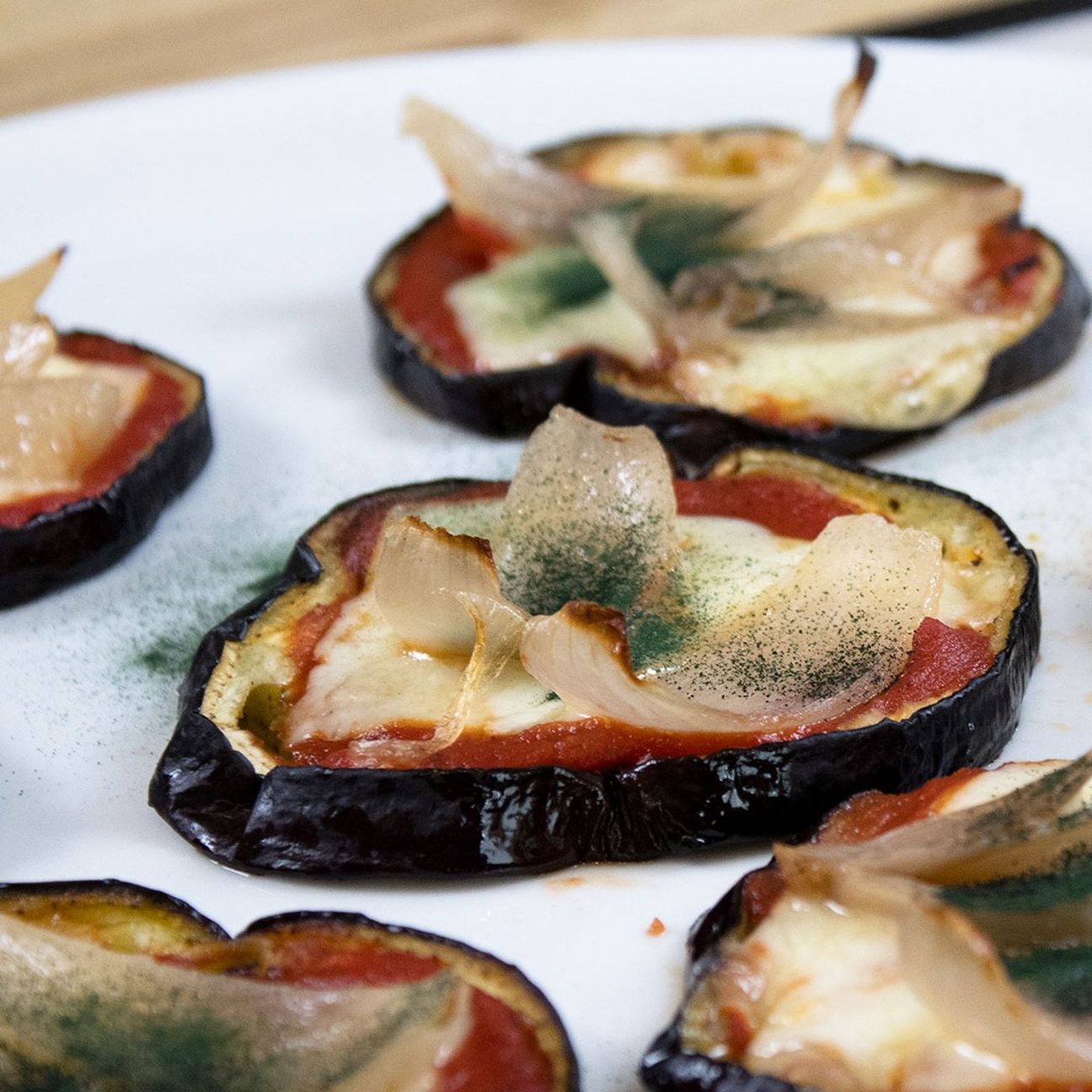 Pizzette di melanzane hot
