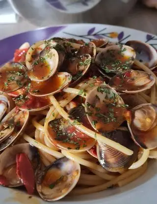 Ricetta Spaghetti con Vongole e N'duja di Sweet_Lola