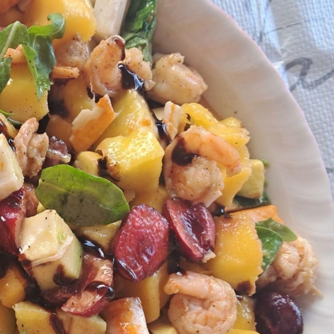 INSALATA ESOTICA 🥭🥑🍒
