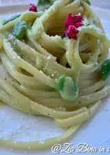 Ricetta Linguine fave e pecorino