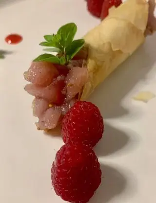 Ricetta Tartare di tonno profumato al lampone di ziabinaincucina