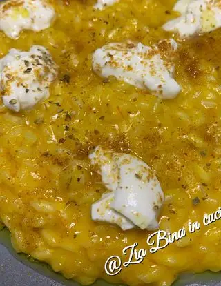 Ricetta Risotto con coulis di pomodorini, burrata e bottarga di ziabinaincucina