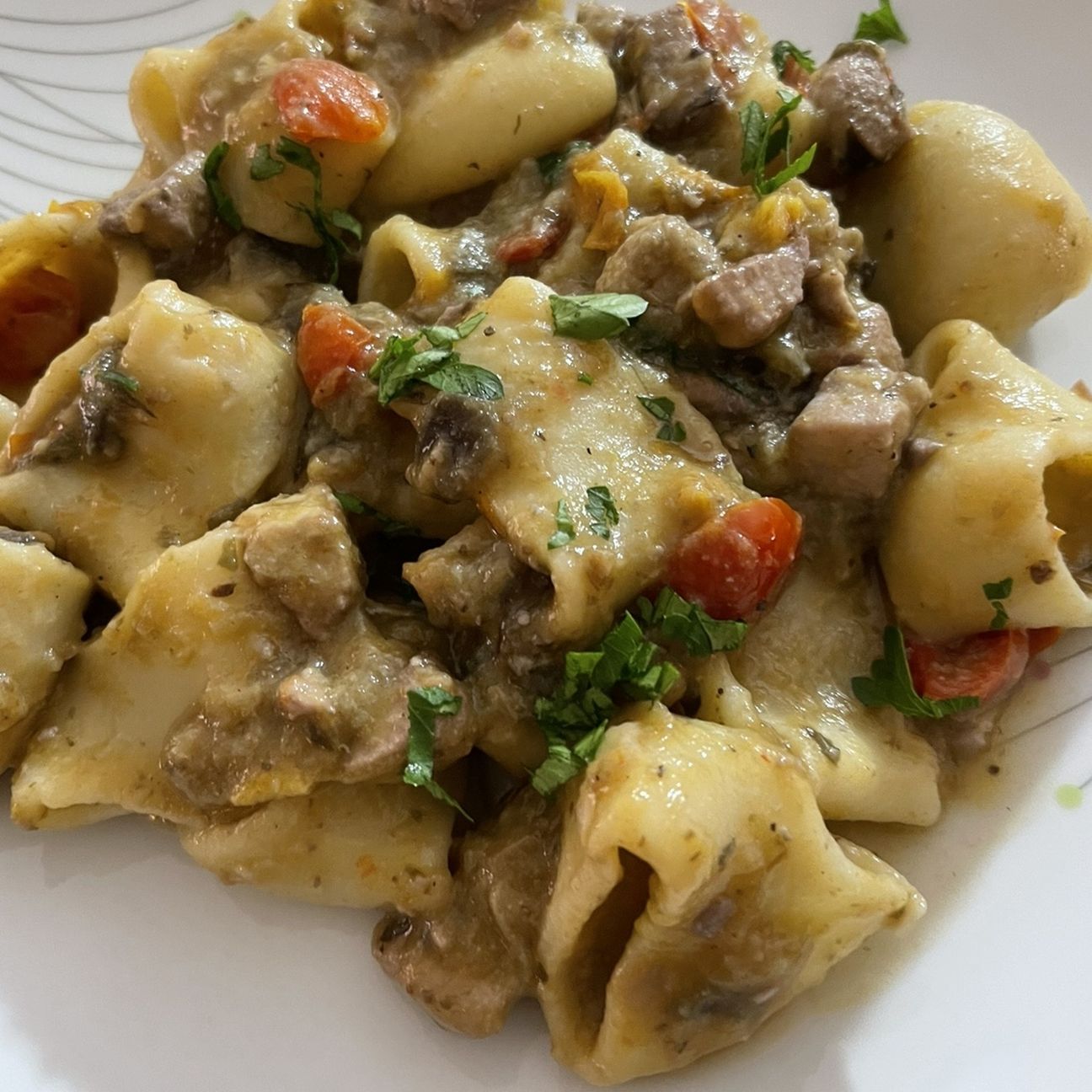 Calamarata Melanzane e Pesce Spada