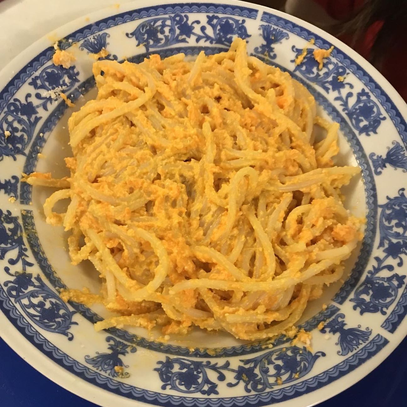 Halloween pasta con la zucca
